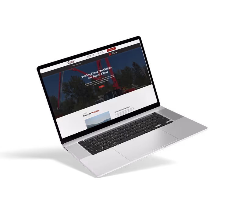 floating laptop